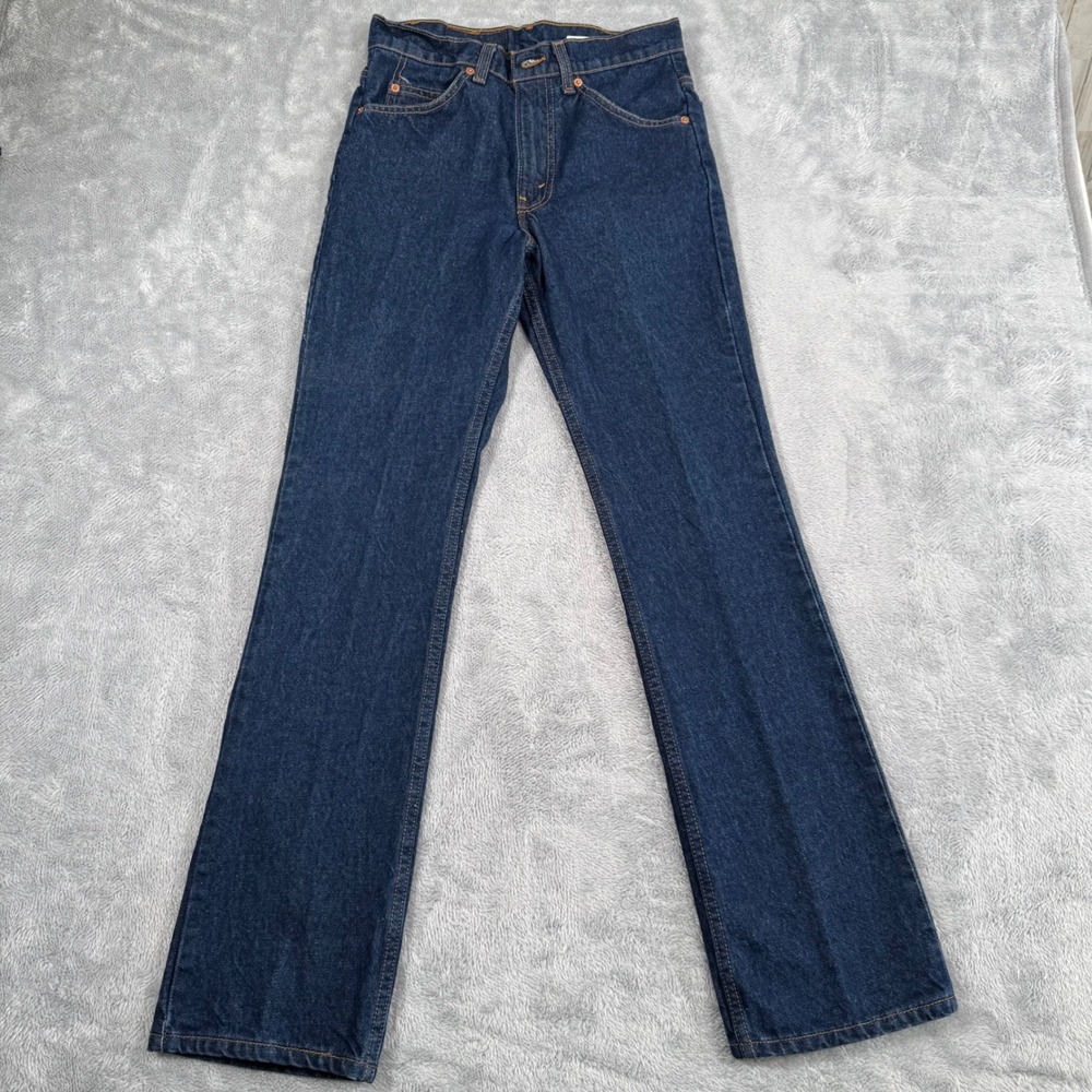 VTG Levi's 517 Jeans Mens 29x32 Blue Orange Tab Bootcut Made in USA 90's Western